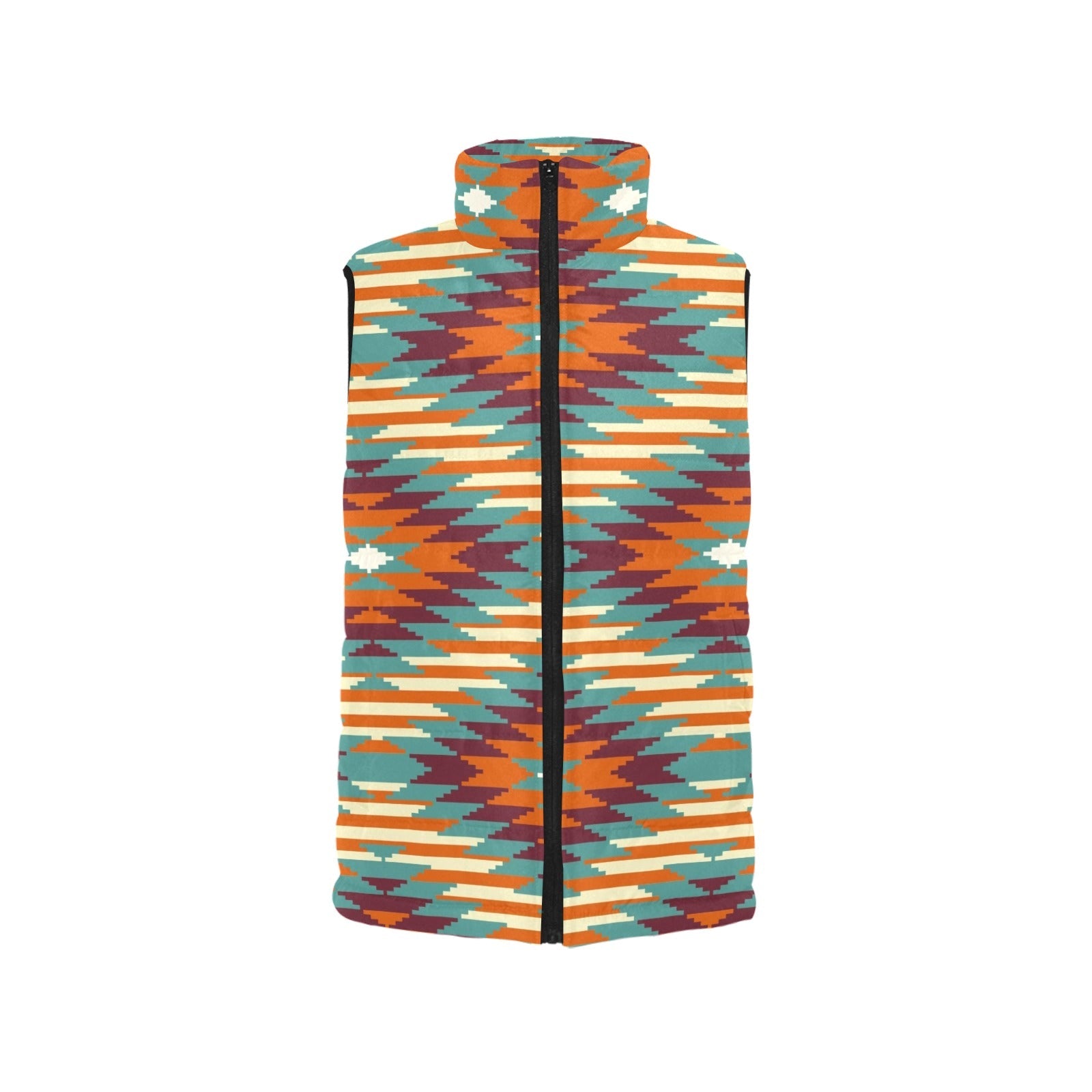 Baha Ranch Chama Valley Aztec Puffy Vest by Baha Ranch Western Wear - product image 2