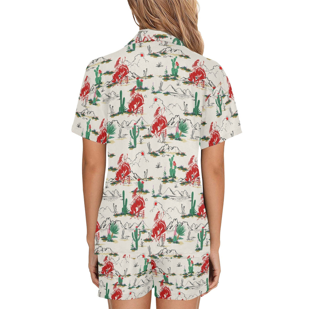 Baha Ranch Desert Rodeo Womens Short Pajama Set by Baha Ranch Western Wear - product image 4