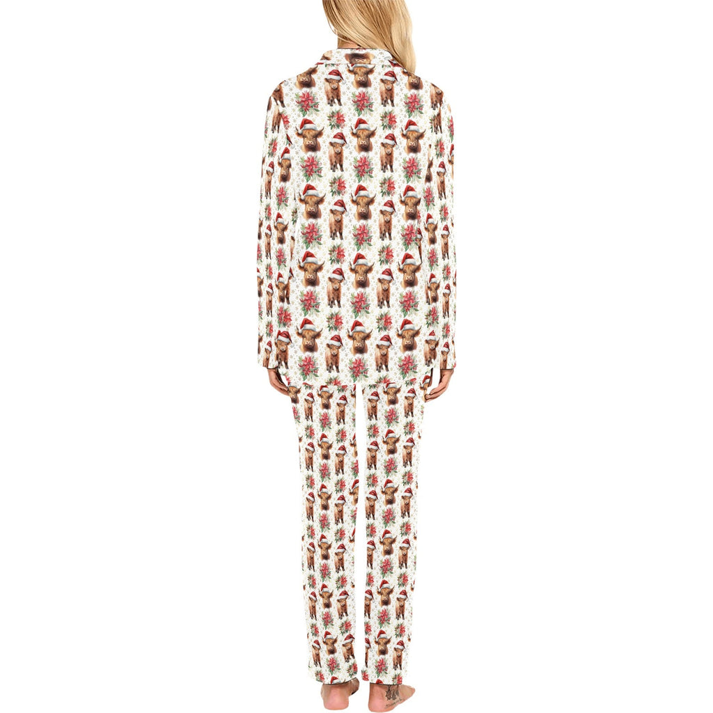 Baha Ranch Christmas Highland Women's Western Pajama Set by Baha Ranch Western Wear - product image 3
