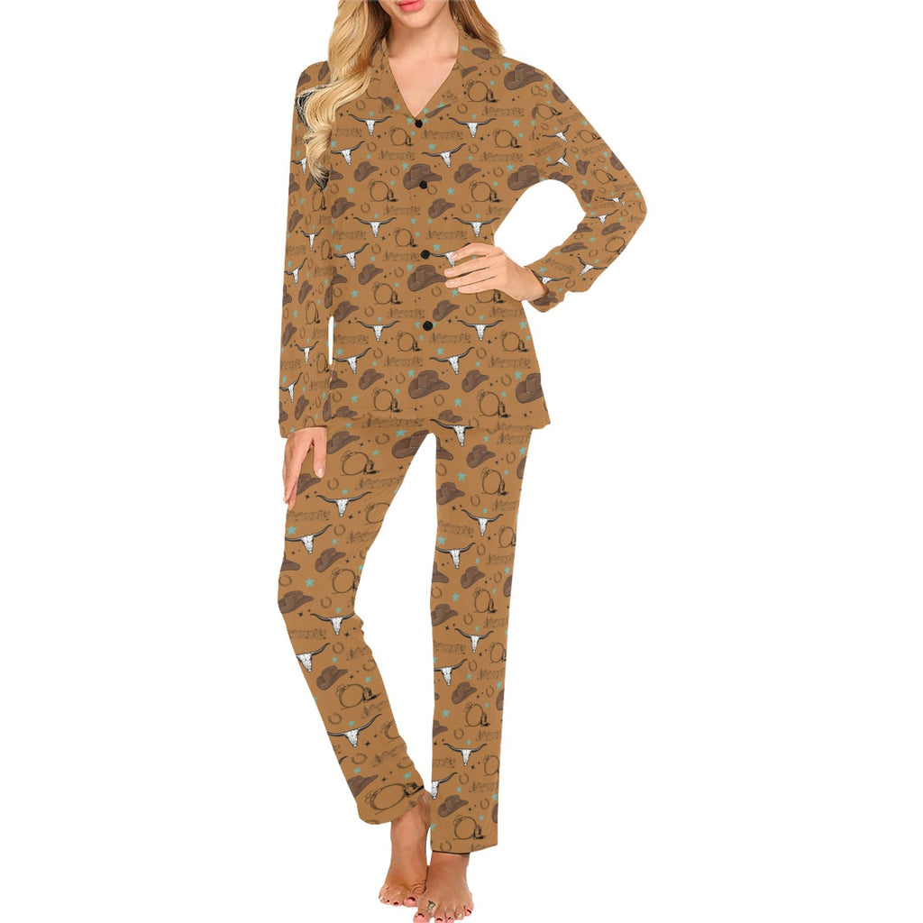Baha Ranch Everything Western Women's Western Pajama Set by Baha Ranch Western Wear