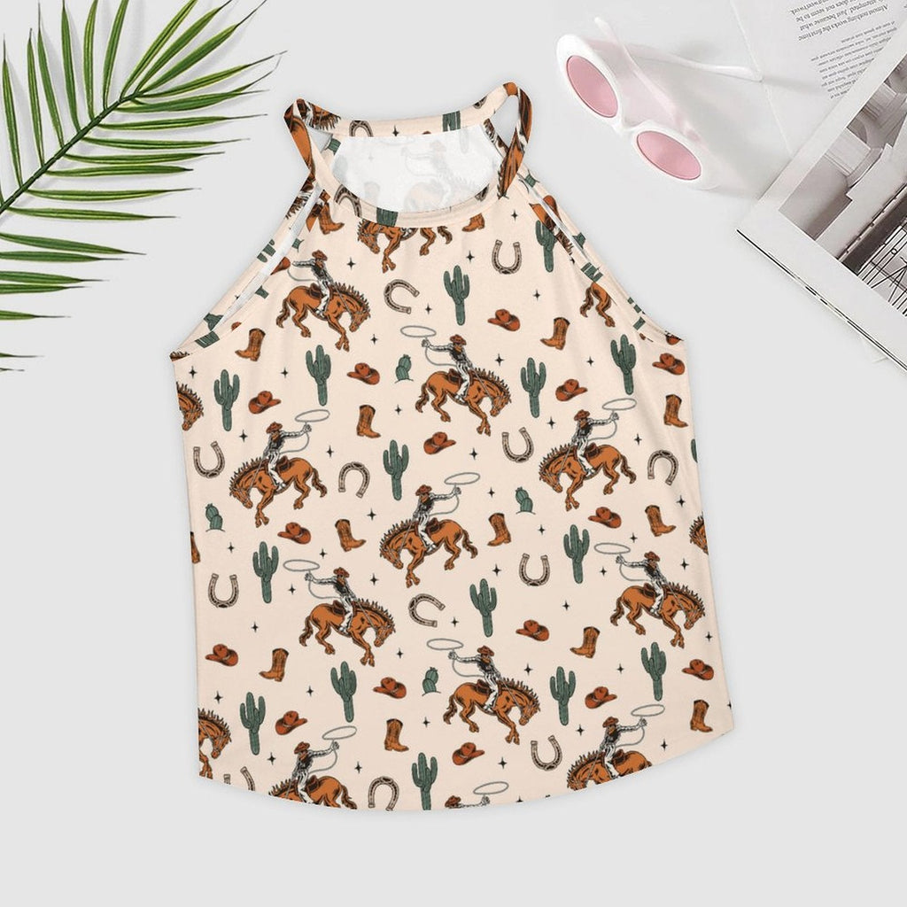 Baha Ranch Rodeo Cowboy Western Tank Top by Baha Ranch Western Wear - product image 2