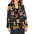 Baha Ranch Vintage Cowboy Collage Western Women's Blazer by Baha Ranch Western Wear - product image 2