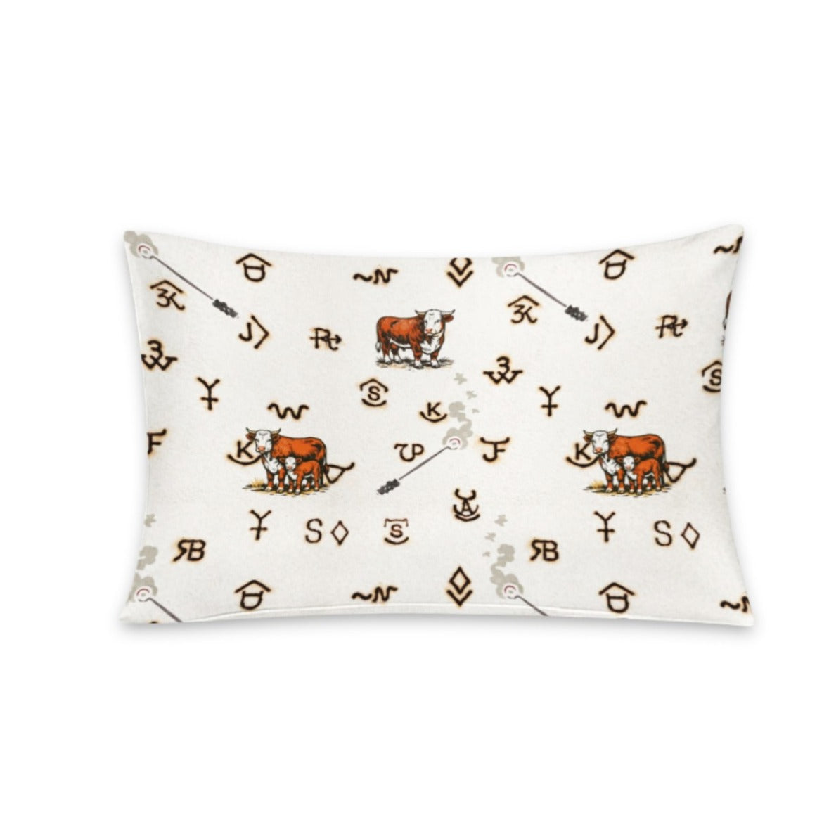 Baha Ranch Hereford Brands Pillowcase Made in America by Baha Ranch Western Wear - product image 5