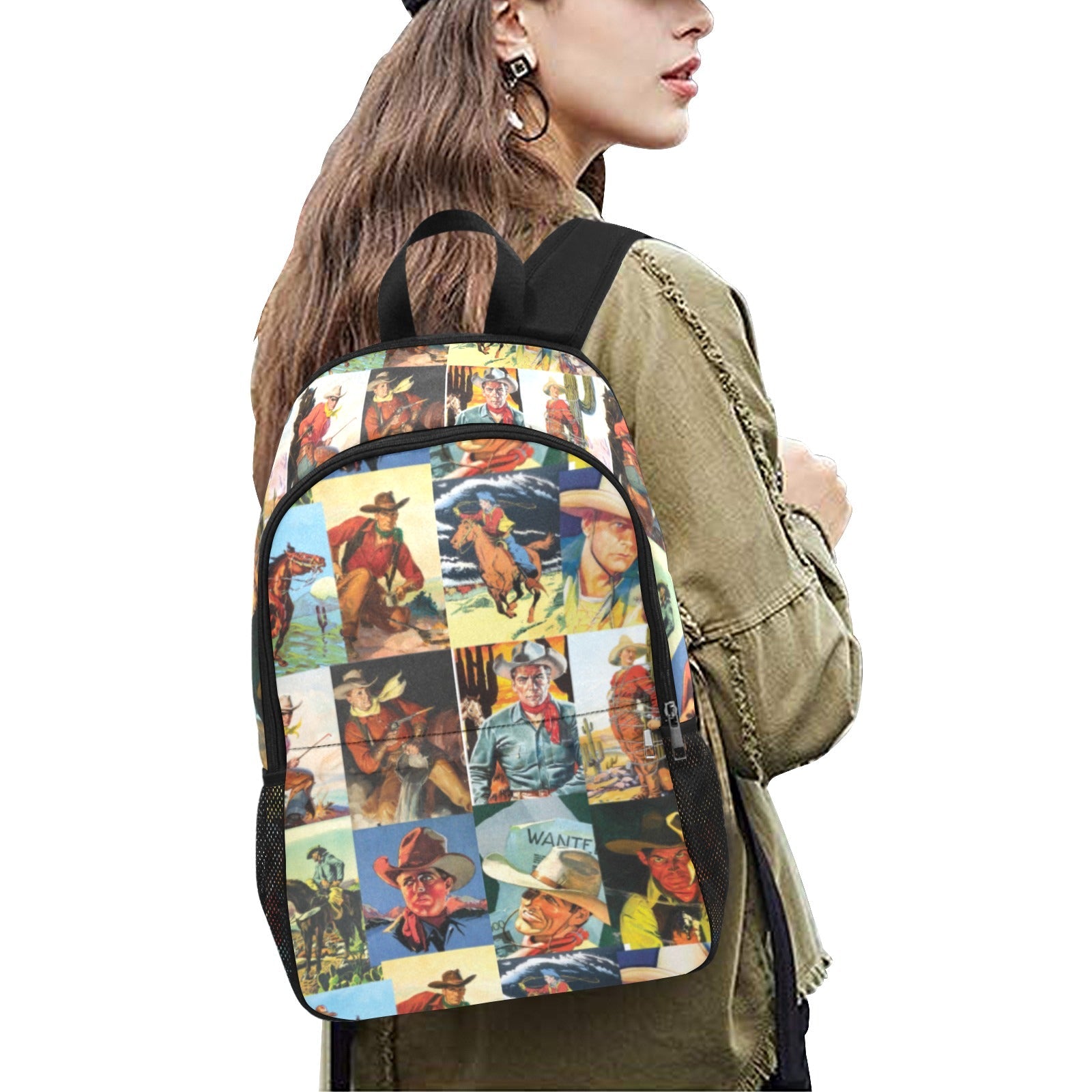 Baha Ranch Cowboy Collage Backpack by Baha Ranch Western Wear - product image 5