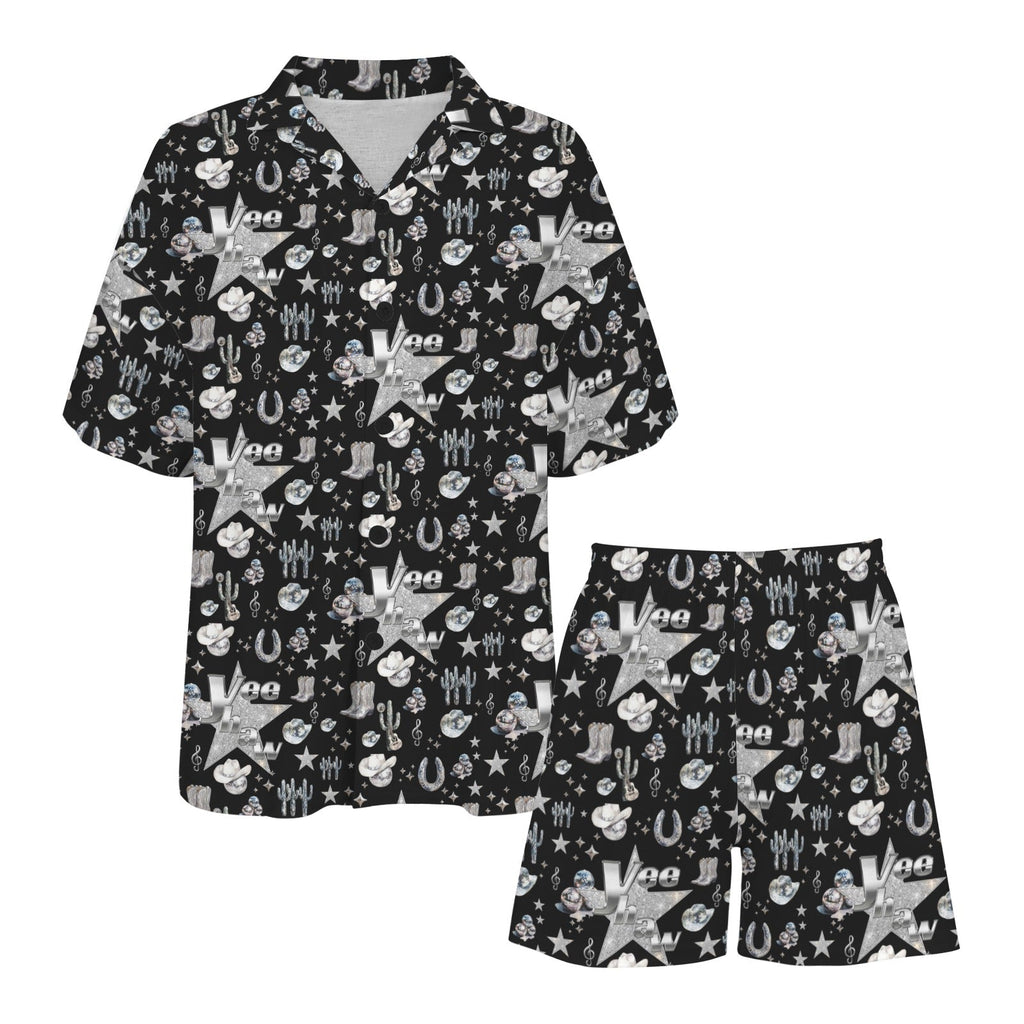 Baha Ranch Rhinestone Cowgirl Pajama Set Made in America by Baha Ranch Western Wear - product image 5