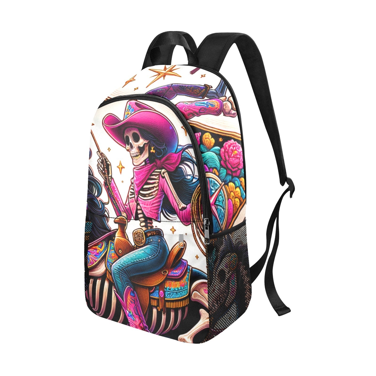 Baha Ranch Skeleton Cowgirl Backpack by Baha Ranch Western Wear - product image 5