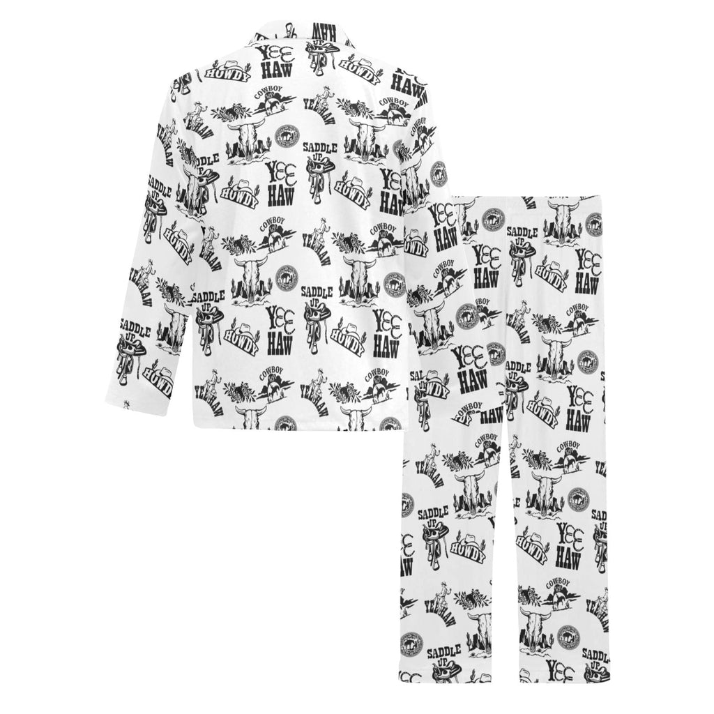 Baha Ranch Cowboy Print Men's Western Pajamas by Baha Ranch Western Wear - product image 4