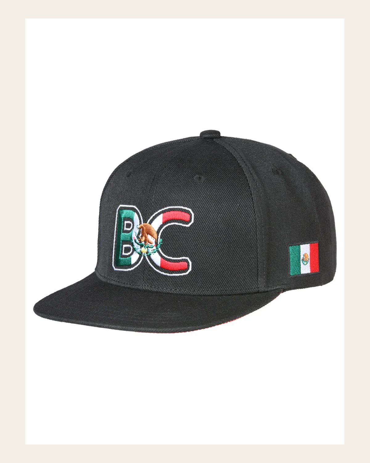 El General SB/BC Hat- Black 44803 on a warm cream background