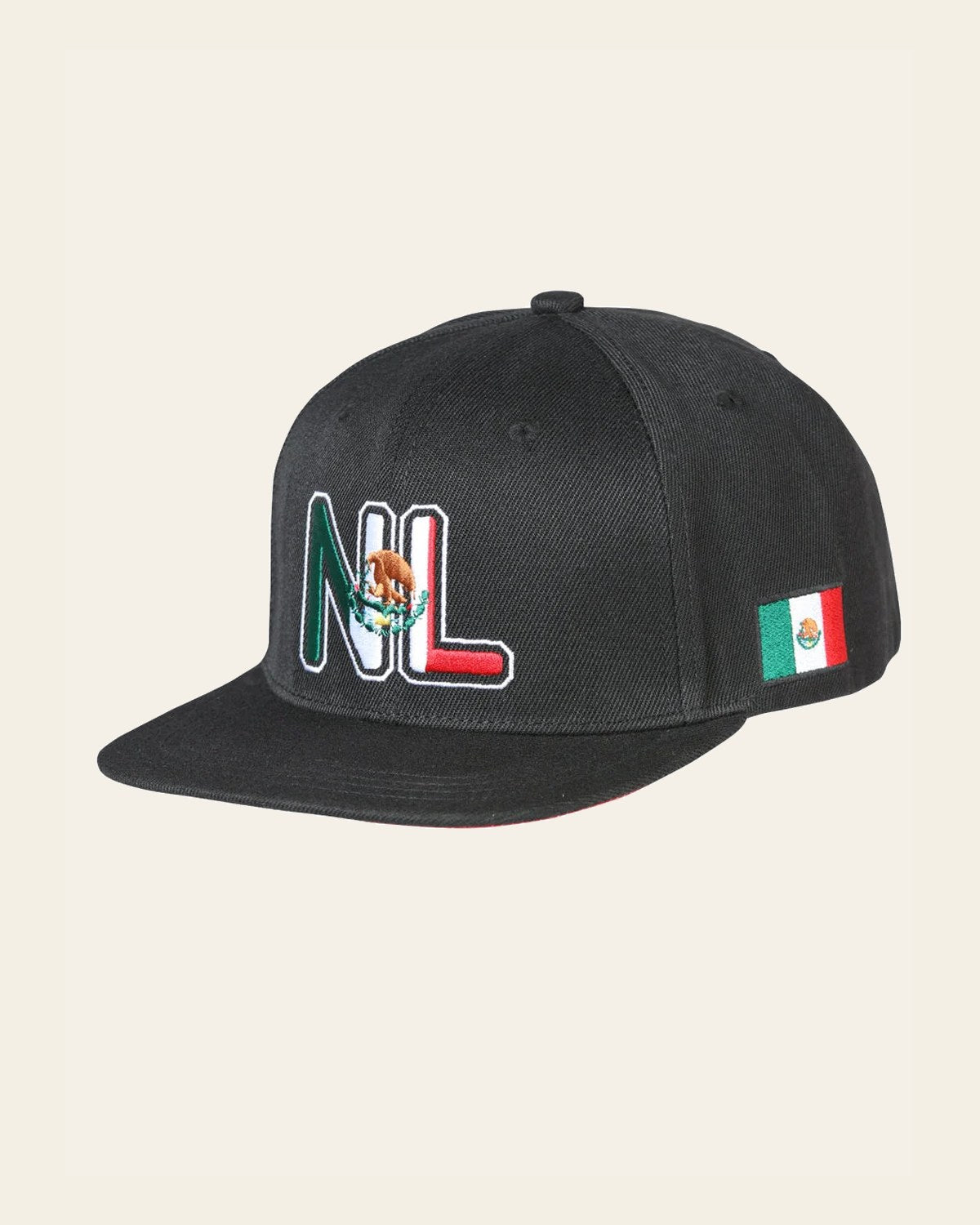 El General SB/NL Hat- Black 44809 on a warm cream background