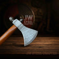 Damascus Pipe Tomahawk Hand Forged Viking Axe