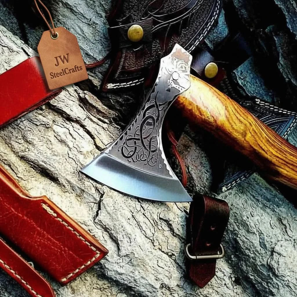 Single-Bit Viking Bearded Axe