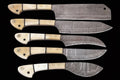 EST Custom Handmade Damascus Steel Beautiful 5Pcs. Kitch DK-0011