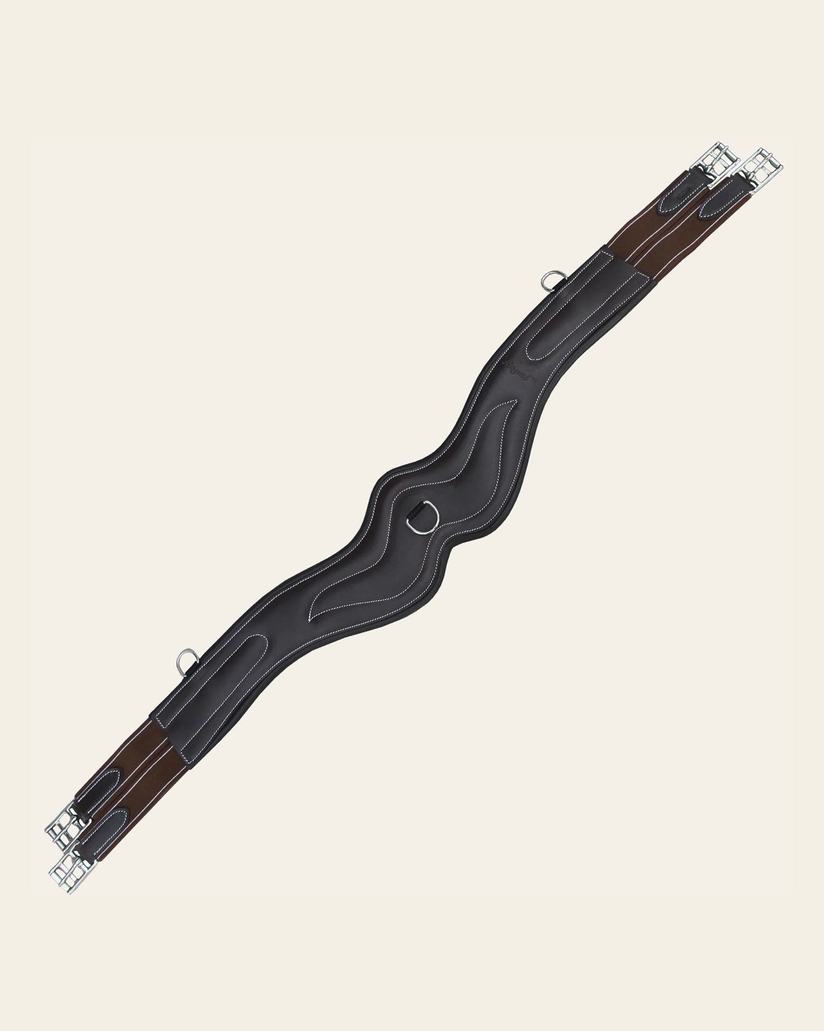 ExionPro 'AdaptLine' Wave Girth - Matching Elastic on a warm cream background