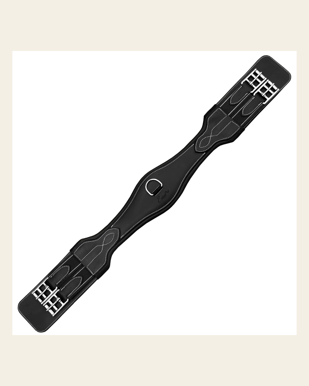ExionPro 'Joint' Dressage Girth on a warm cream background