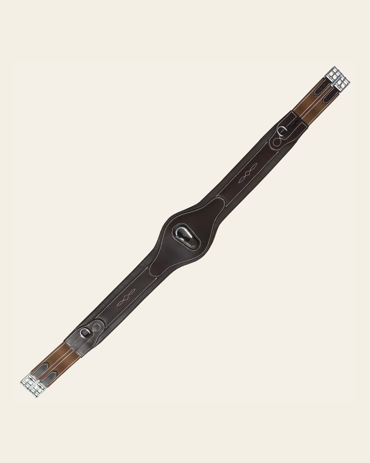 ExionPro 'Joint' Girth - Matching Elastic on a warm cream background