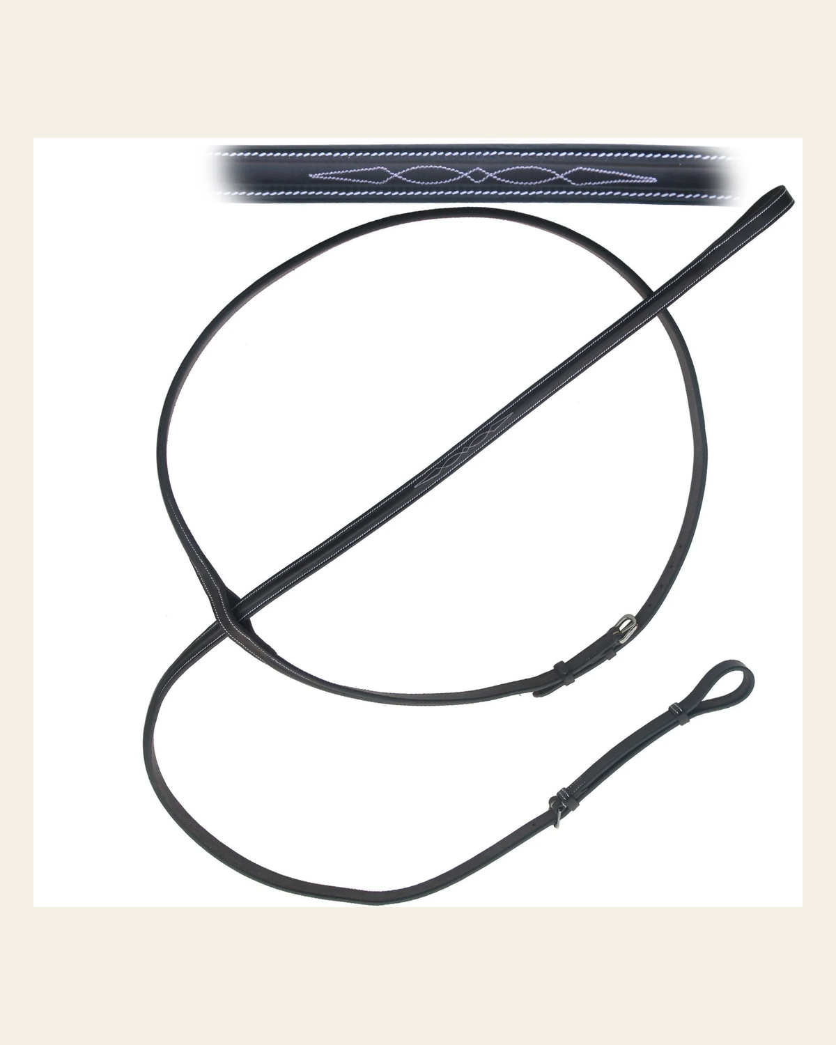 ExionPro Standing / Hunter Martingale on a warm cream background