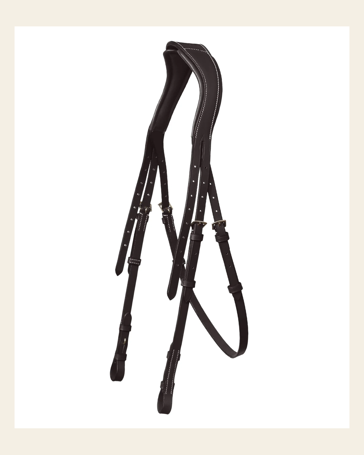 ExionPro Triple Strap 'Anti-Pressure' Crownpiece on a warm cream background