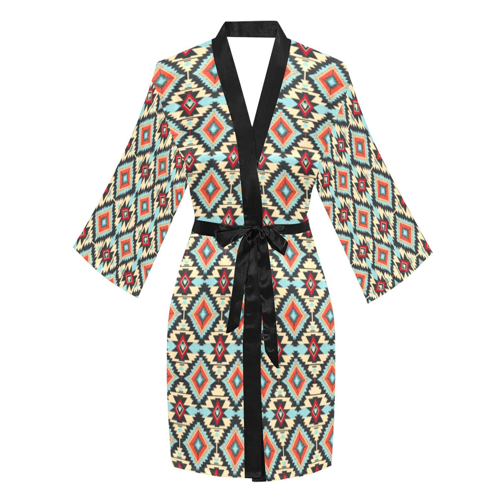 Baha Ranch Colorado Aztec Women's Lounge Kimono Robe by Baha Ranch Western Wear - product image 3