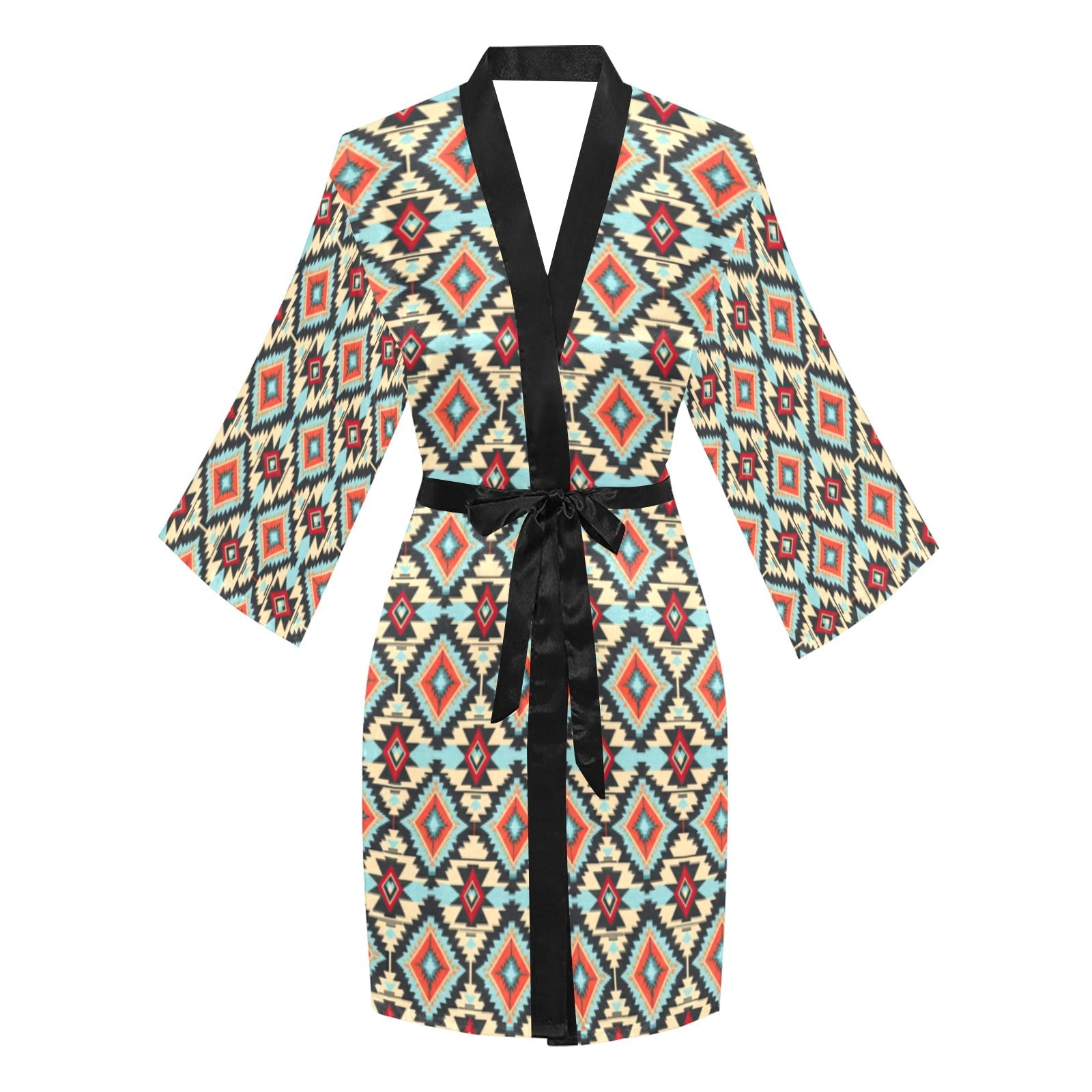 Baha Ranch Colorado Aztec Women's Lounge Kimono Robe by Baha Ranch Western Wear - product image 3