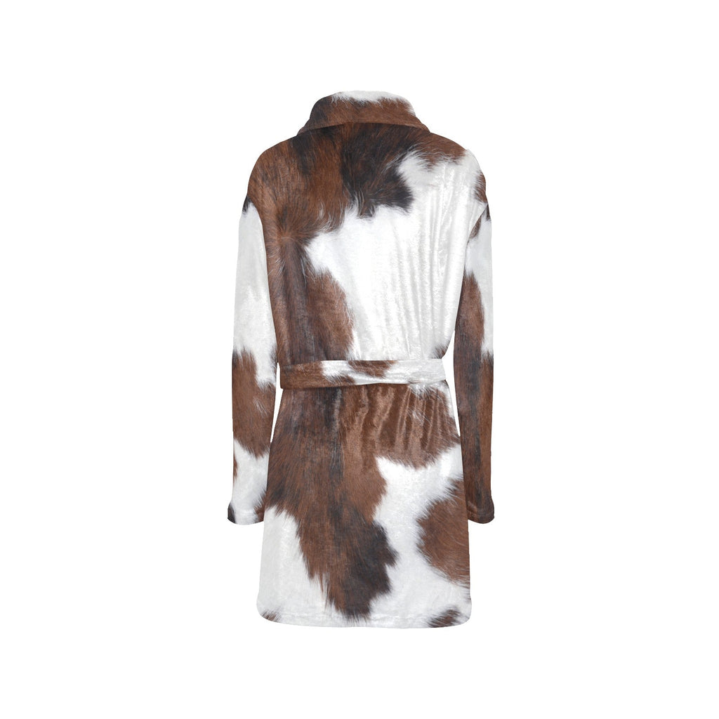 Baha Ranch Cowhide Print Women's Western Bath Robe by Baha Ranch Western Wear - product image 7