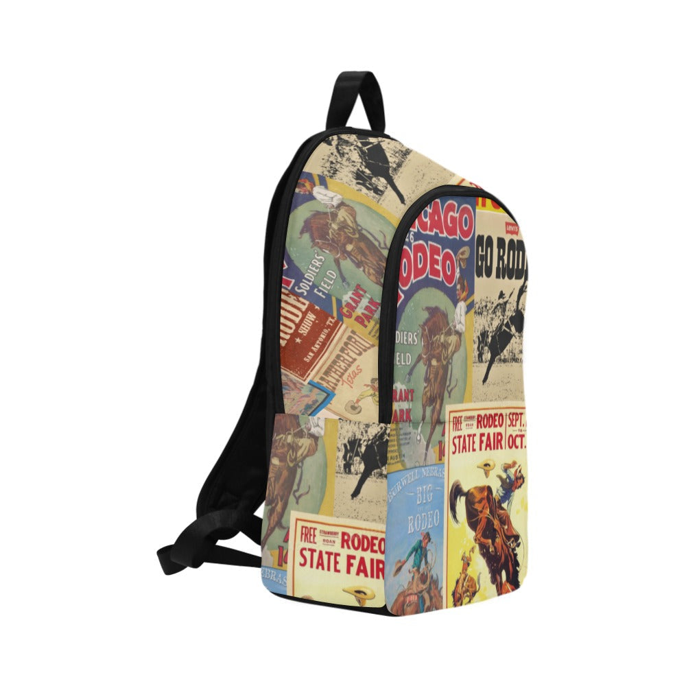 Baha Ranch Vintage Rodeo Poster Backpack by Baha Ranch Western Wear - product image 5