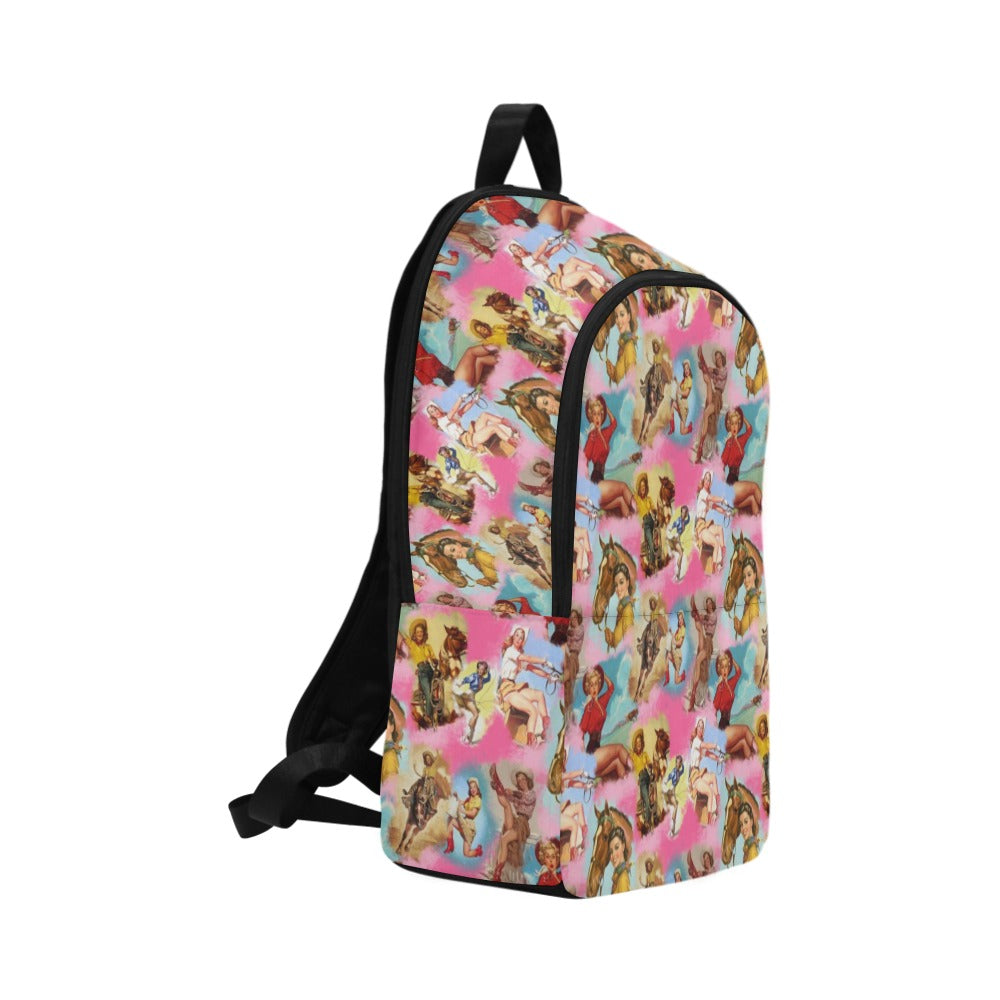 Baha Ranch Vintage Cowgirl Collage Backpack by Baha Ranch Western Wear - product image 5