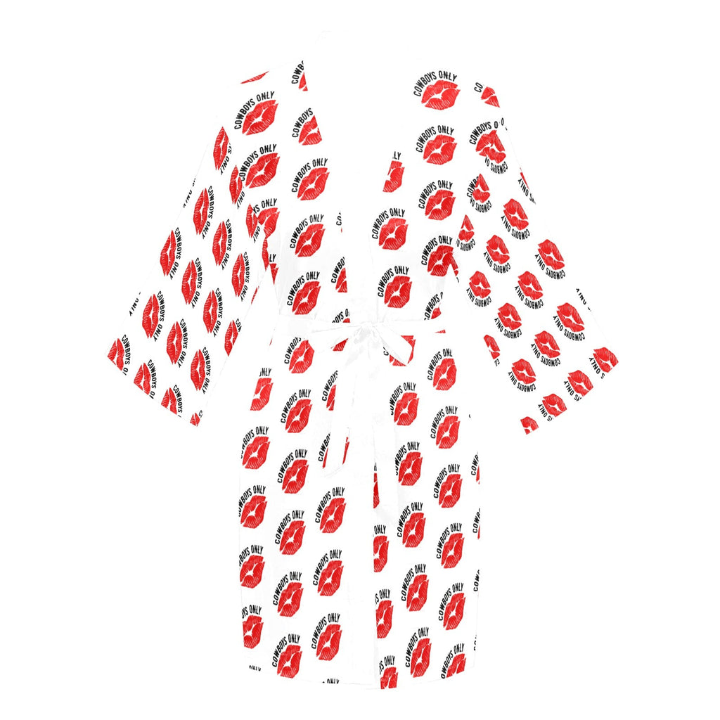 Baha Ranch Cowboys Only Women's Lounge Kimono Robe by Baha Ranch Western Wear - product image 3