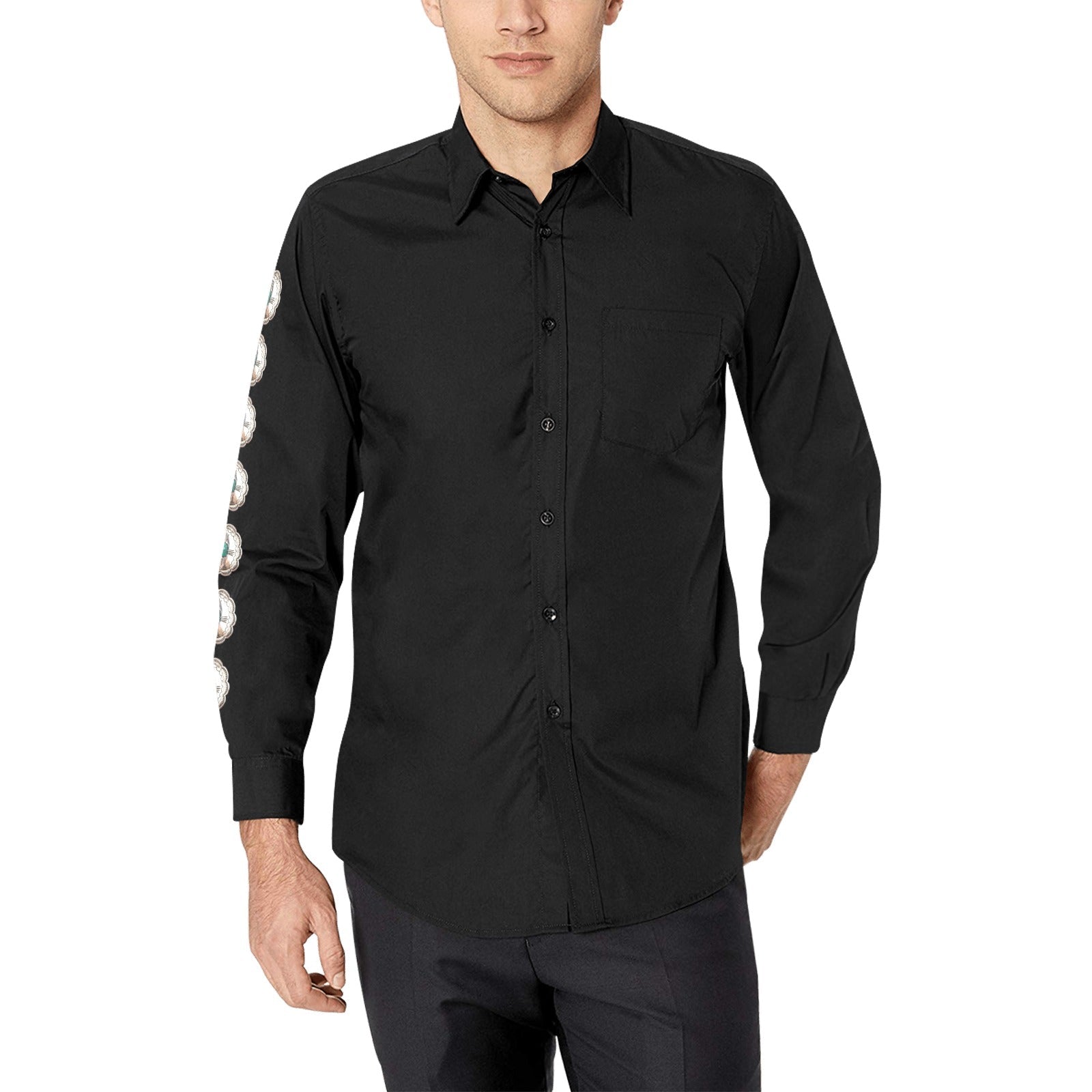 Baha Ranch Turquoise Concho Men's Western Button Up by Baha Ranch Western Wear - product image 2