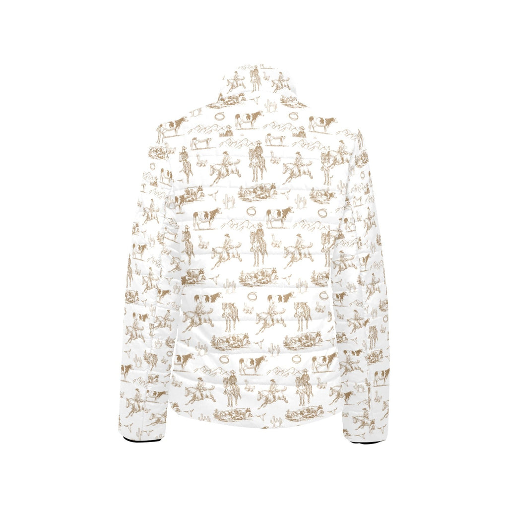 Ranch Life Women's Puffy Bomber Jacket by Baha Ranch Western Wear - product image 4