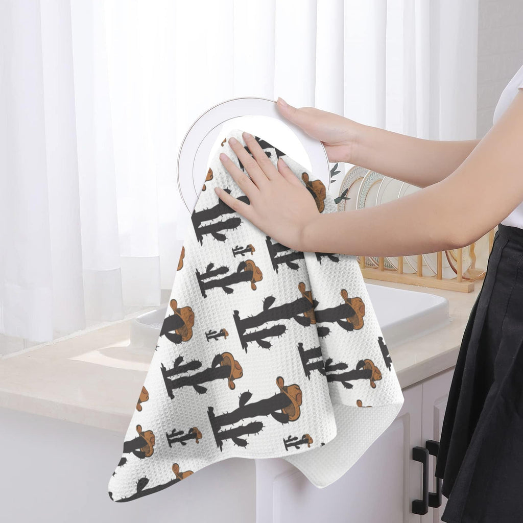 Baha Ranch Cowboy Cactus Set of 2 Kitchen Dish Towels Made in America by Baha Ranch Western Wear - product image 4