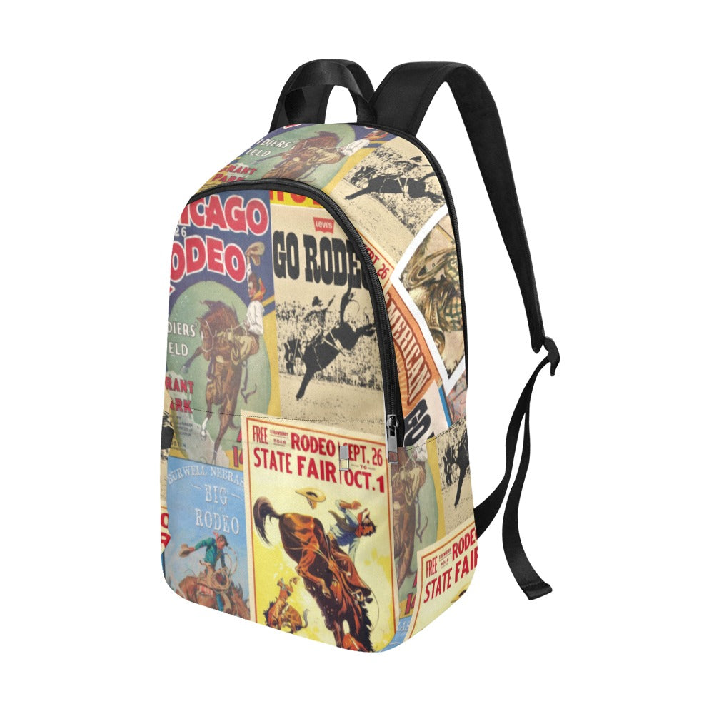 Baha Ranch Vintage Rodeo Poster Backpack by Baha Ranch Western Wear - product image 3