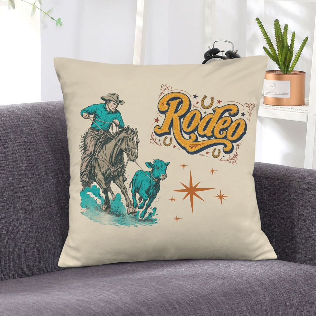 Baha Ranch The Last Roundup Throw Pillow Cover Made in America by Baha Ranch Western Wear - product image 5