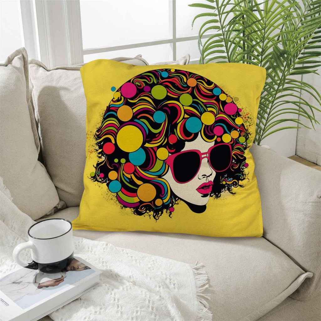 Baha Ranch Disco Girl 2 Pillow Case Made in America by Baha Ranch Western Wear