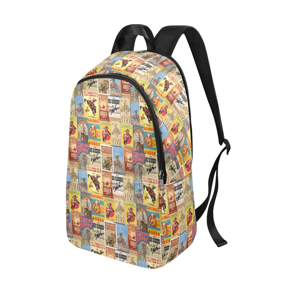 Baha Ranch Vintage Rodeo Poster Backpack by Baha Ranch Western Wear - product image 3