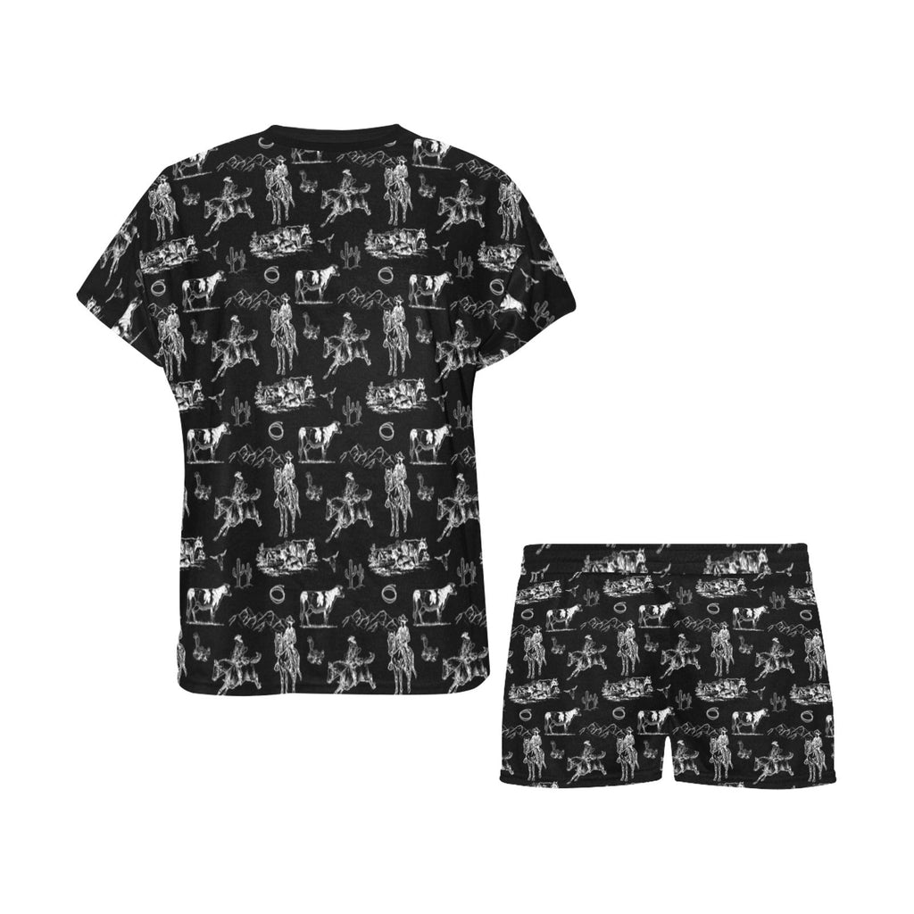 Baha Ranch Ranch Life Women's Western Top and Short Pajama Set by Baha Ranch Western Wear - product image 3