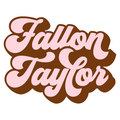 Pink Fallon Taylor Sticker