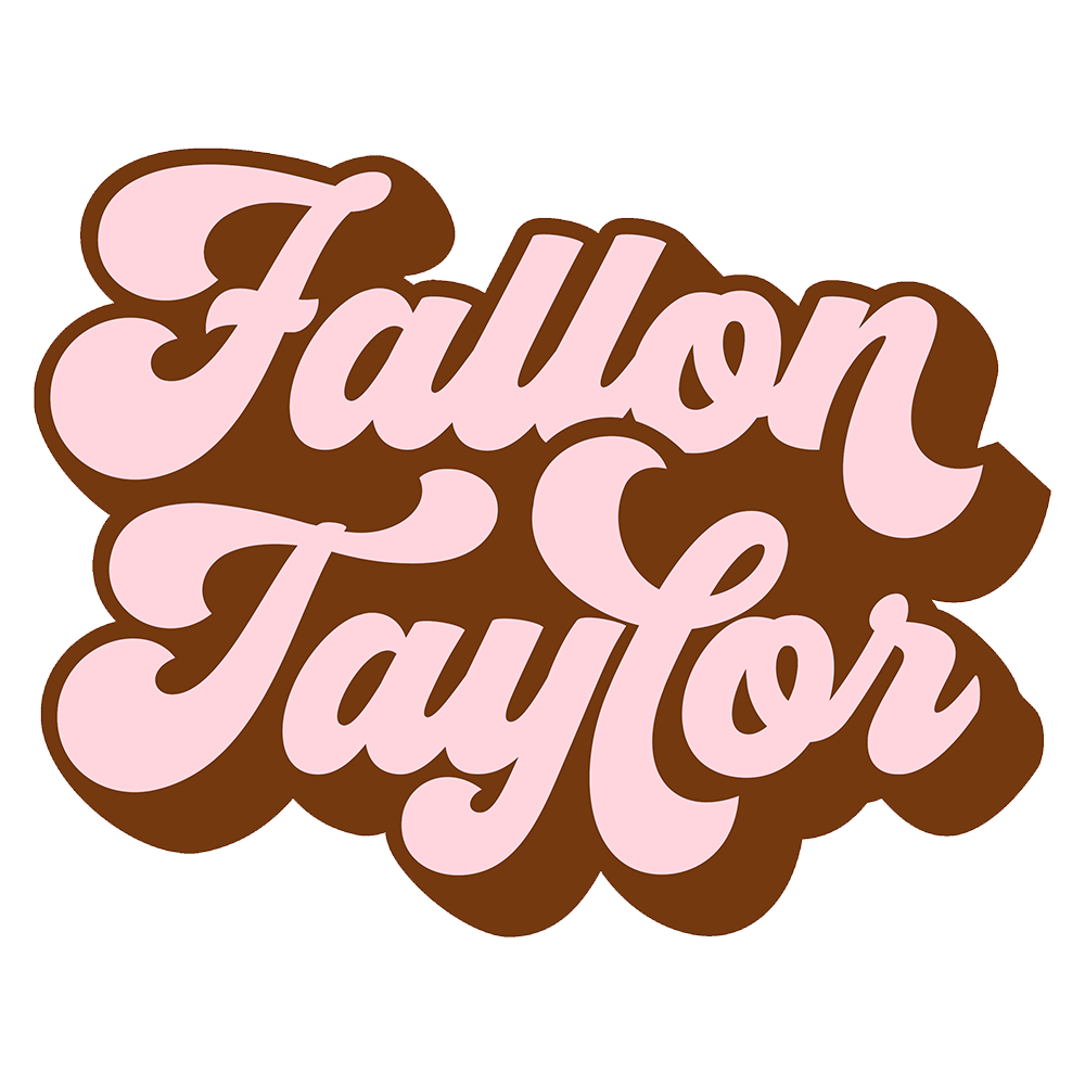 Pink Fallon Taylor Sticker
