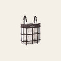 Wequine American Genuine Flexible Nylon Fan Bag Stainless Steel Black