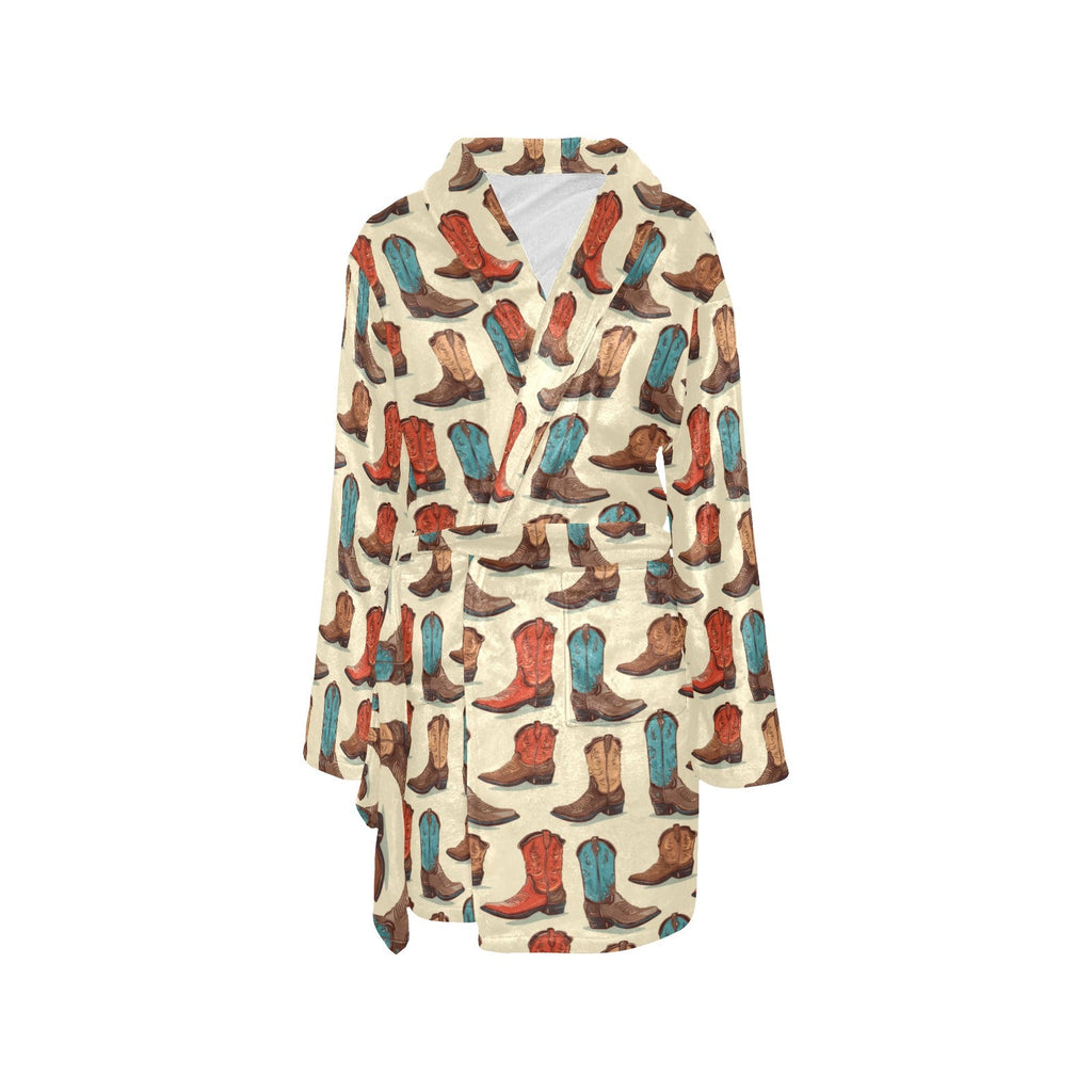 Baha Ranch Got My Boots Western Bath Robe by Baha Ranch Western Wear - product image 7