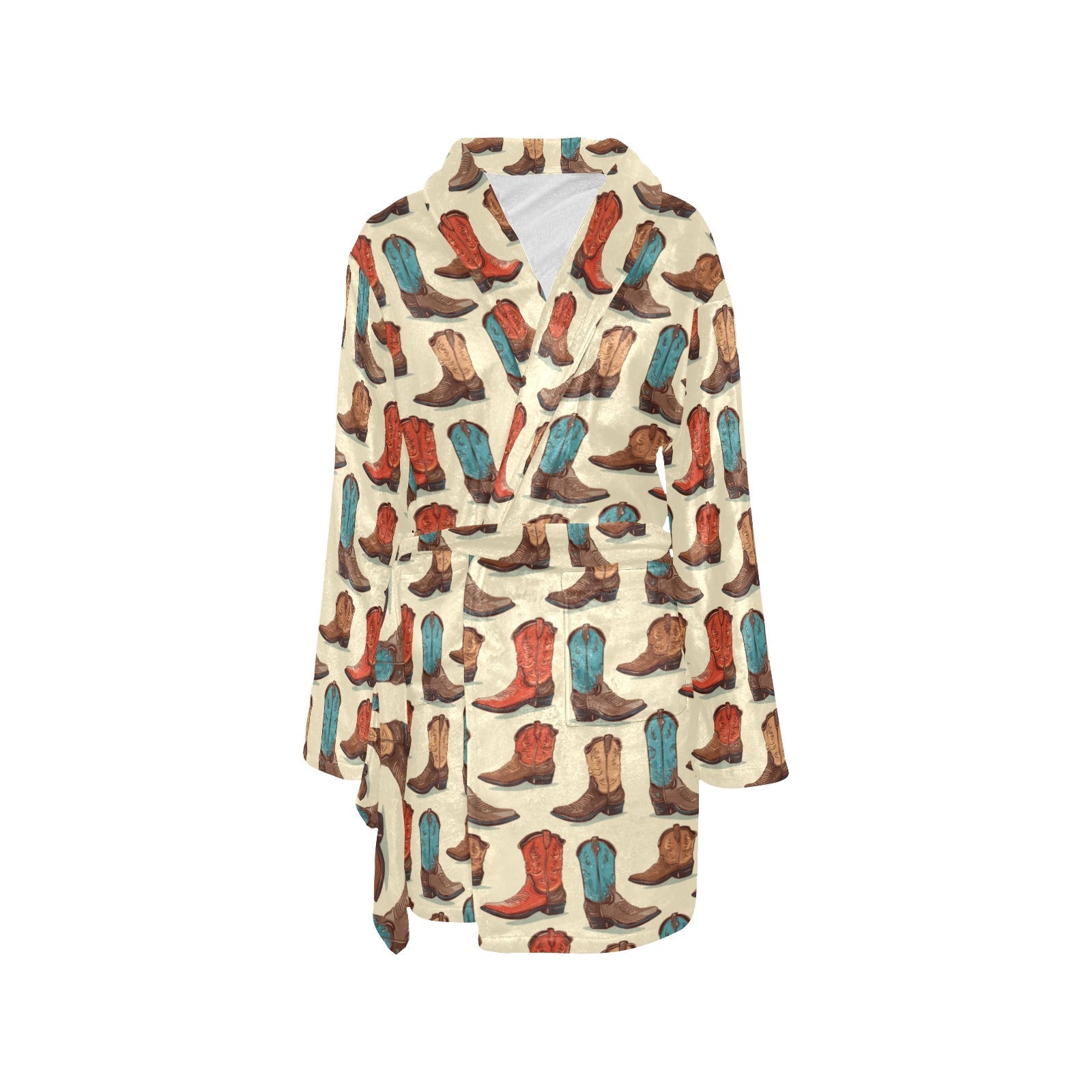 Baha Ranch Got My Boots Western Bath Robe by Baha Ranch Western Wear - product image 7