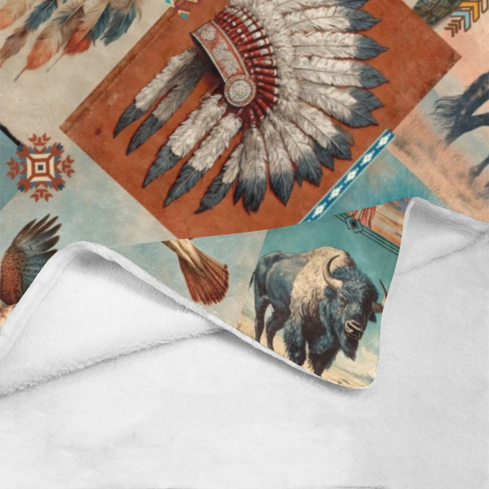 Baha Ranch Bohemian Dreams Minky Soft Throw Blanket 60" X 80" Made in America by Baha Ranch Western Wear - product image 5
