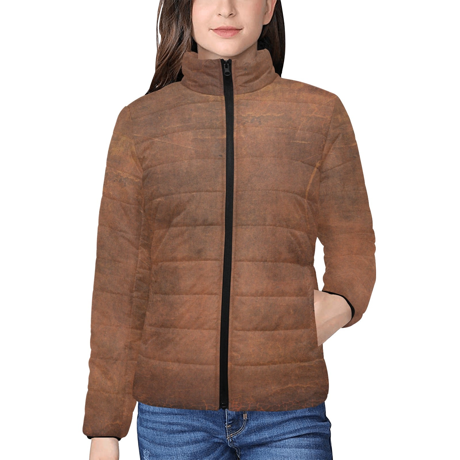 How Bout Them Cowboys Women's Puffy Bomber Jacket by Baha Ranch Western Wear - product image 2