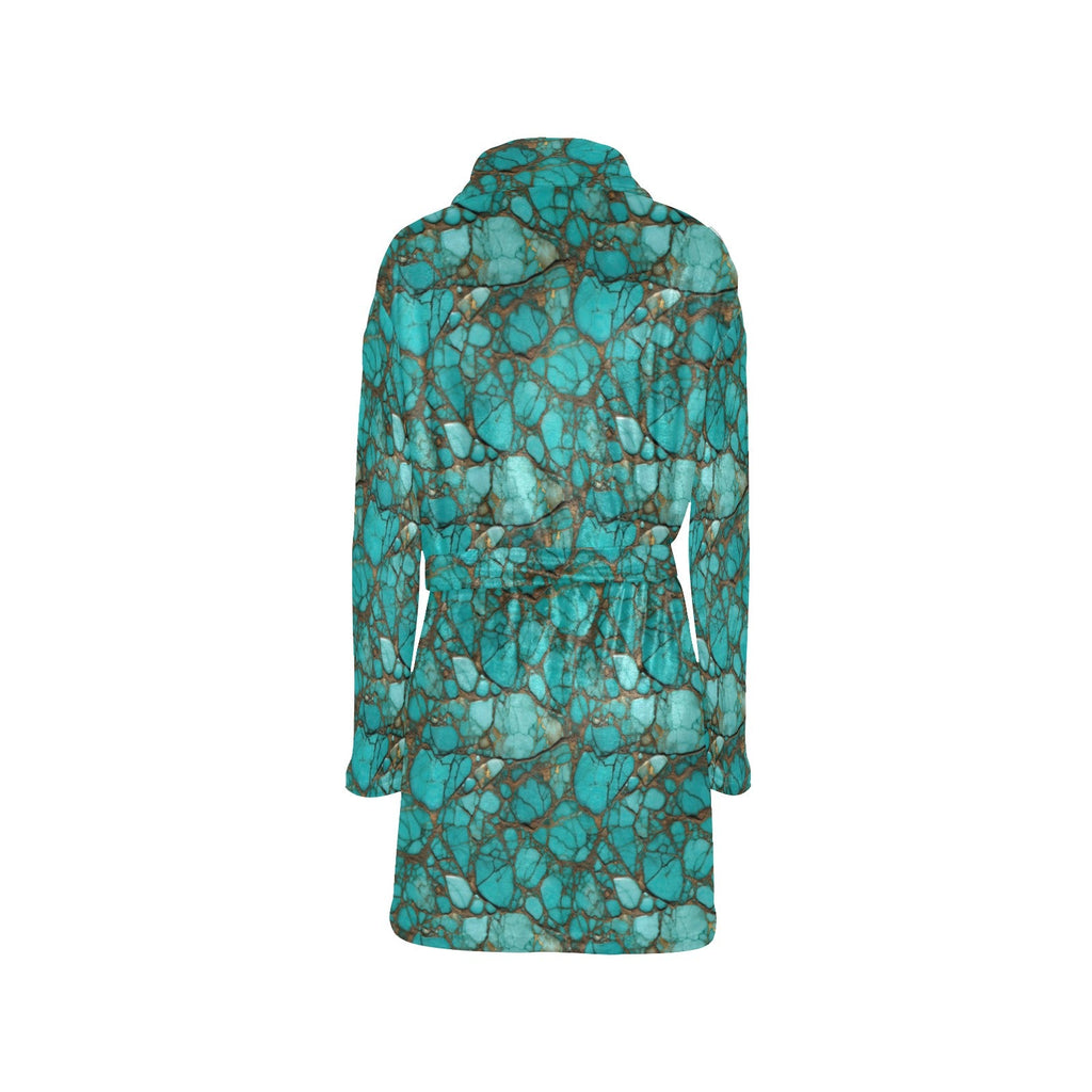 Baha Ranch All Turquoise Women's Bath Robe by Baha Ranch Western Wear - product image 4