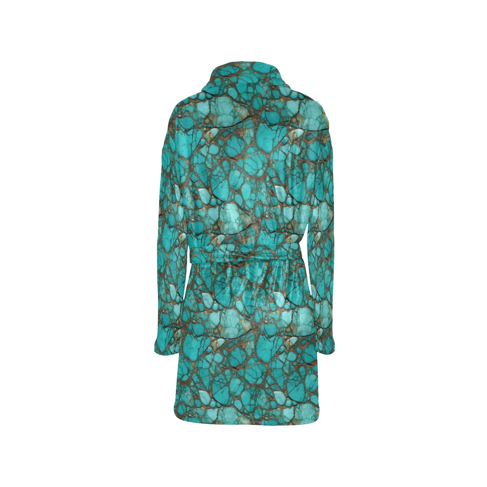 Baha Ranch All Turquoise Women's Bath Robe by Baha Ranch Western Wear - product image 4