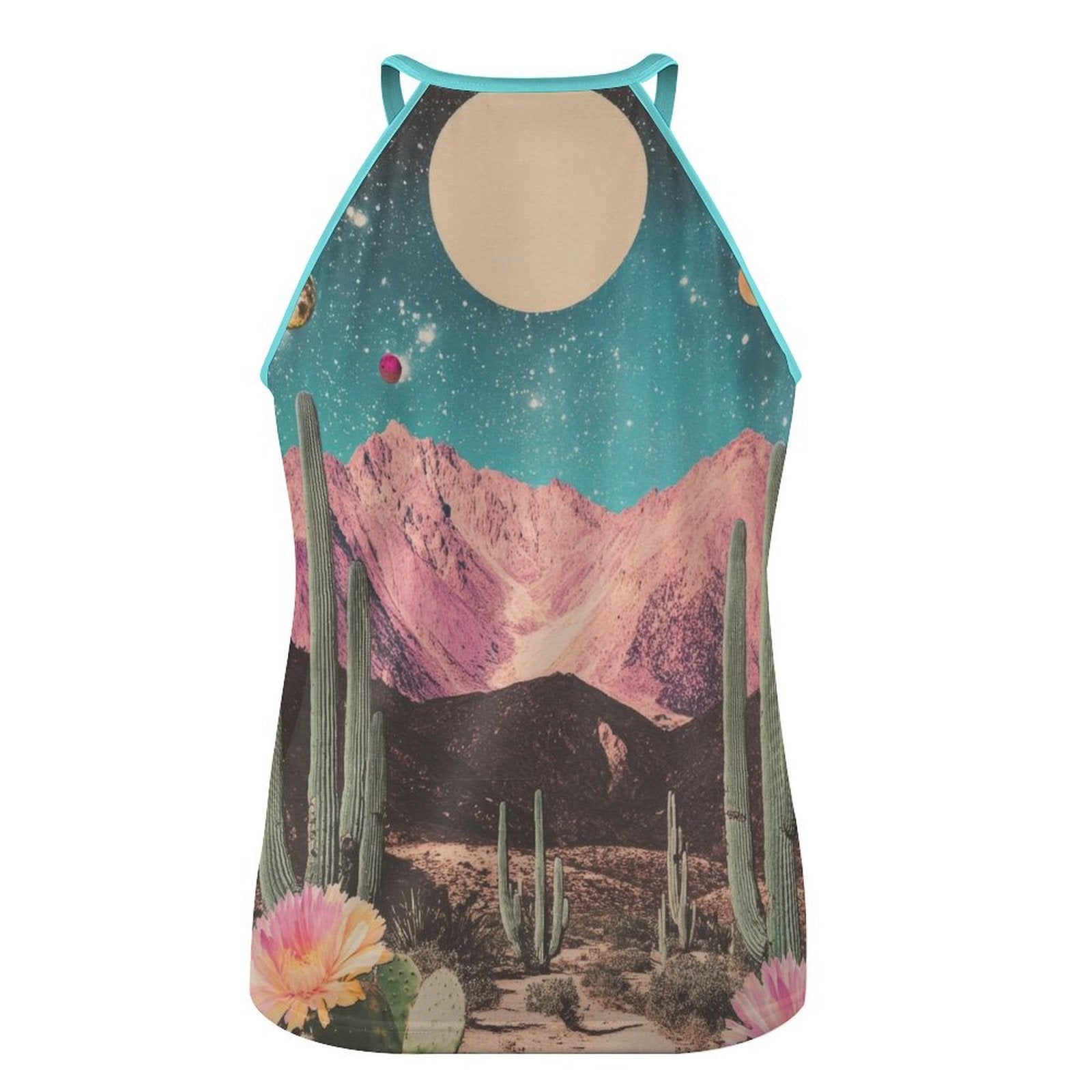 Baha Ranch Bull Skull Retro Pop Western Tank Top by Baha Ranch Western Wear - product image 4