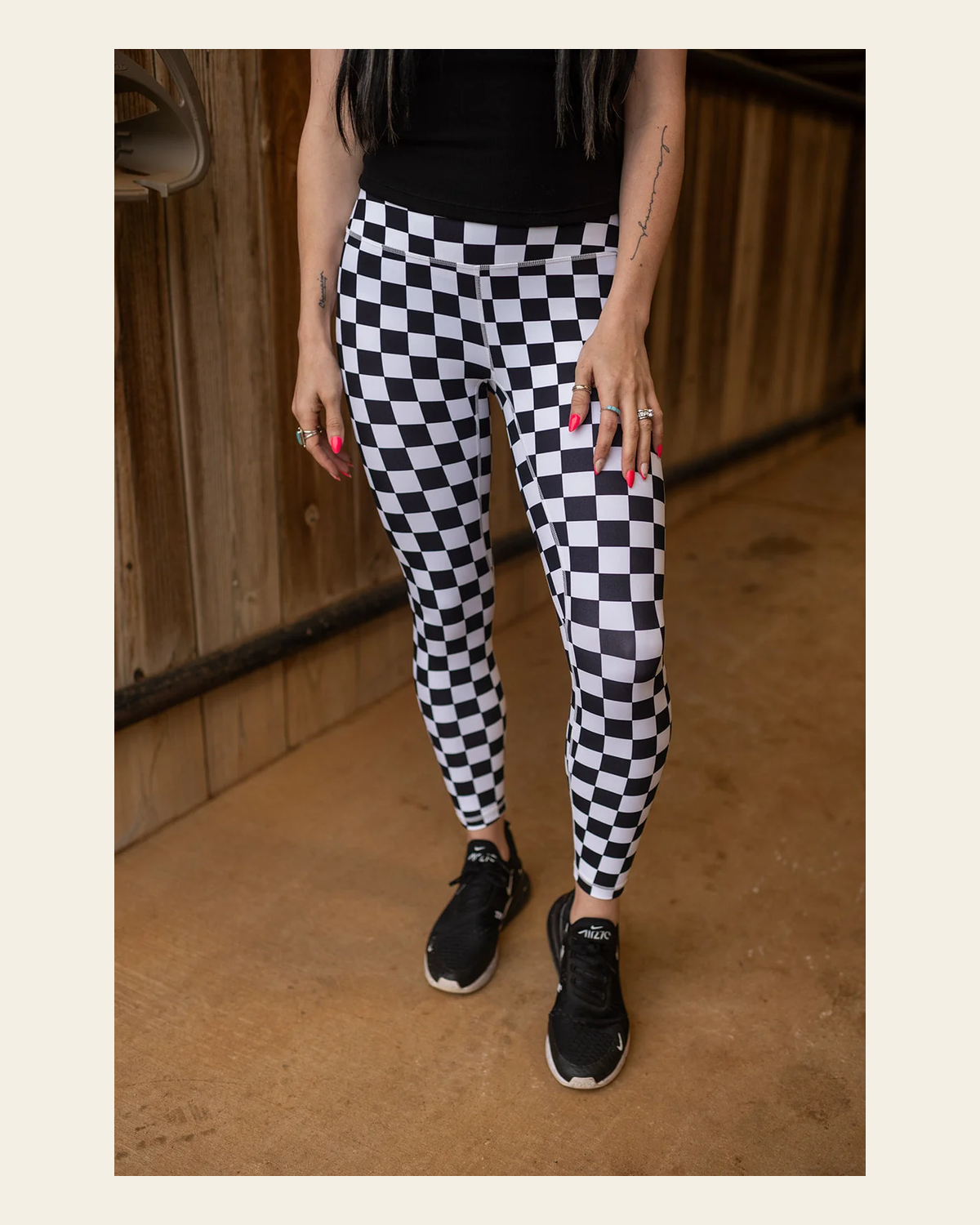 Vital Leggings | Finish Line on a warm cream background