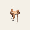 HILASON Flex Tree Western Horse Saddle in American Leather Barrel Trail | for Horses