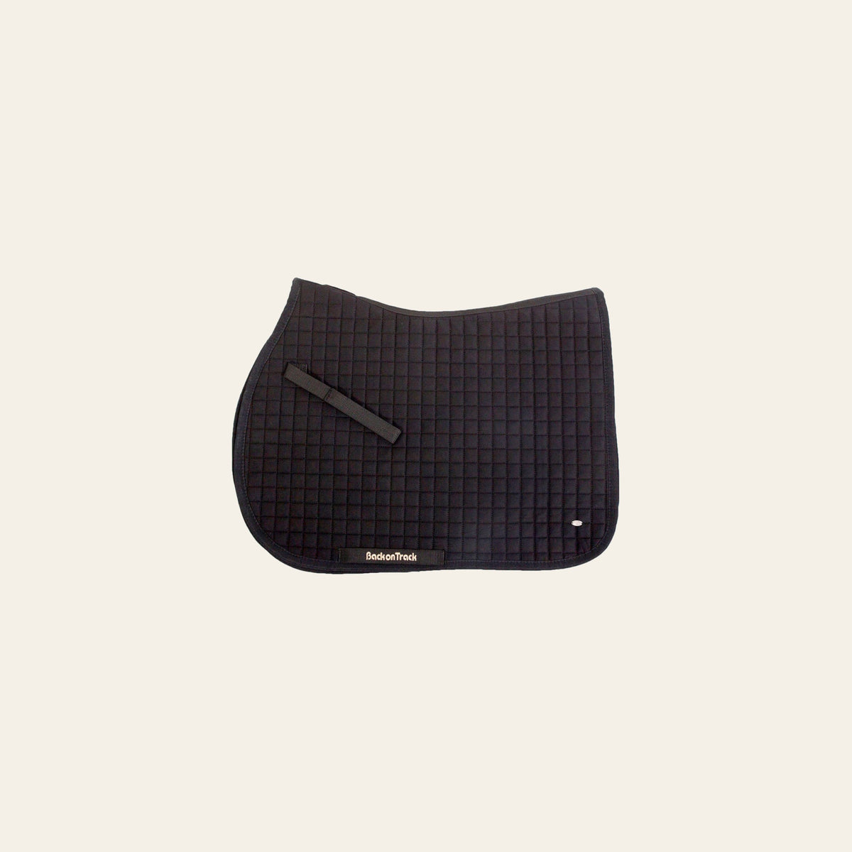 Full Size Back On Track No. 1 All Purpose Horse Saddle Pad Black