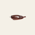 HILASON Western Horse American Leather Flat Reins Dark Brown | Roper Barrel Racing Roping for Horses