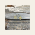 Western Gold Fringe Hoop Fashion Earrings